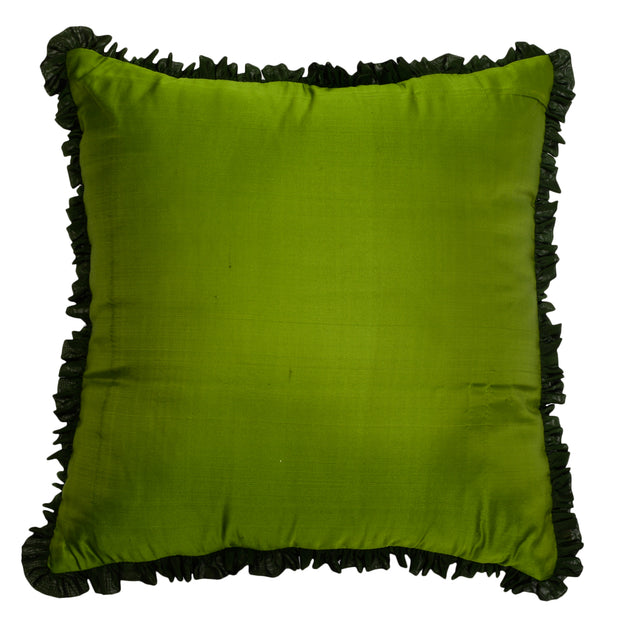 Emerald Green Solid Cushion Cover