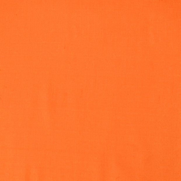 Blaze Orange Solid Cushion Cover