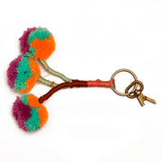 Pom pom Keyring