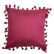 Ikkat Floral Square Cushion Cover