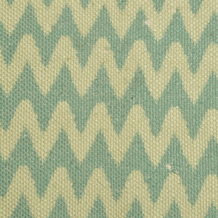 Teal Chevron Floor Cushion Cover