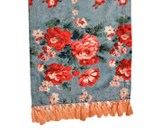 Scarlet Blossom Table Runner