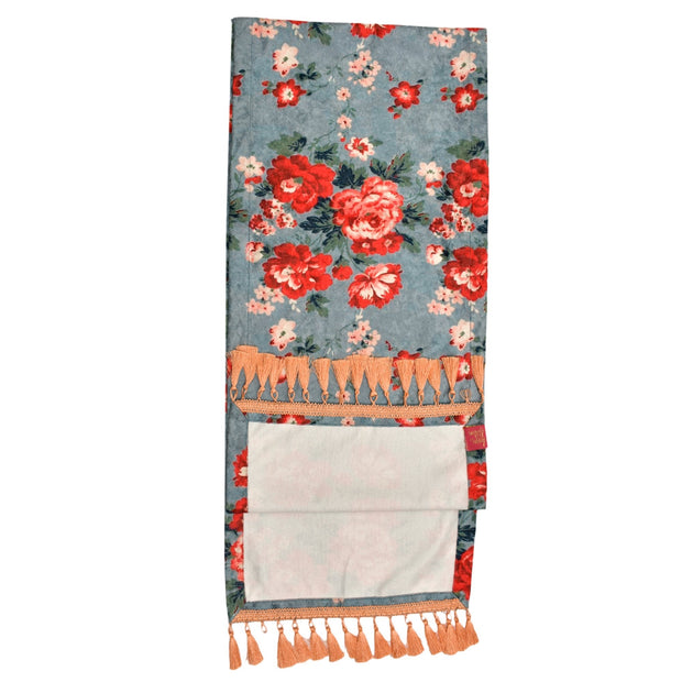 Scarlet Blossom Table Runner