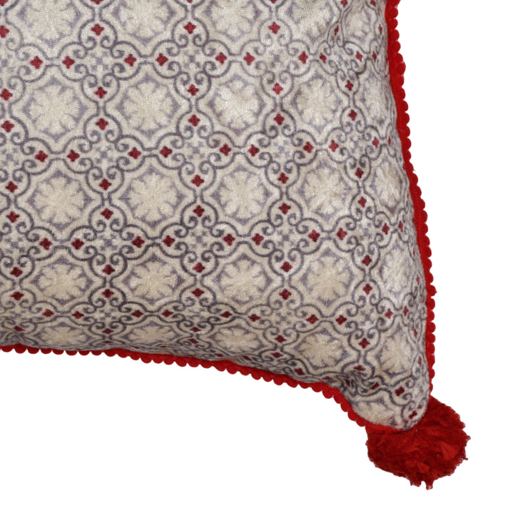 Porcelain Patterned Cushion Cover