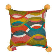 Multi ogee Embroidered Cushion Cover