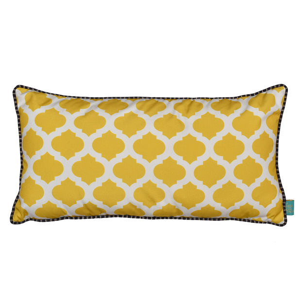 Yellow Trellis Cushion Cover