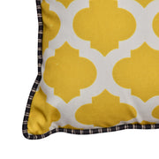 Yellow Trellis Cushion Cover