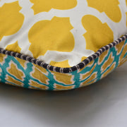 Yellow Trellis Cushion Cover