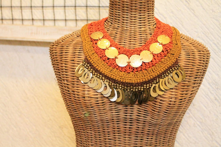 Amber Handcrafted Neckpiece