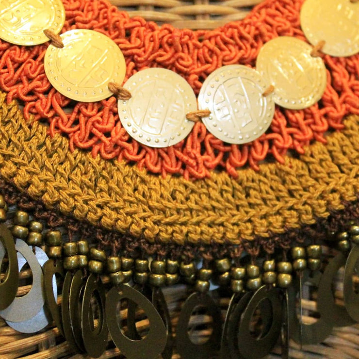 Amber Handcrafted Neckpiece