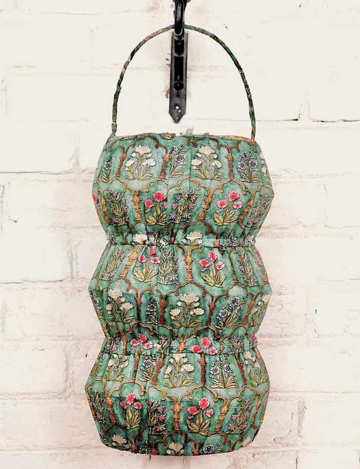 Mughal boota three tier lamp